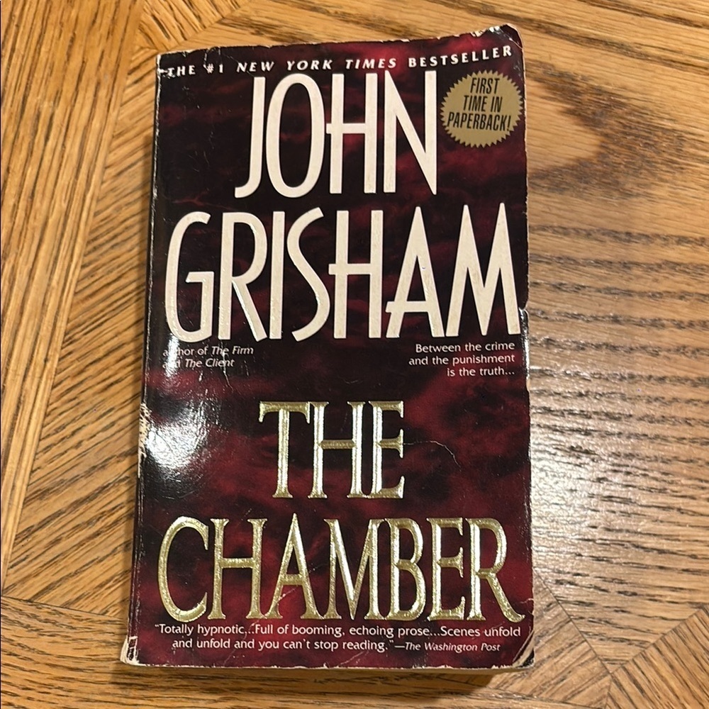 John Grisham's 'The Chamber' Paperback Book